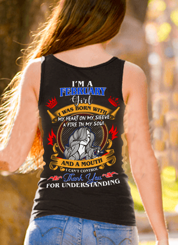 Limited Edition **Girl Born In February** Shirts & Hoodies