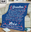 Custom Made Blanket ™ For Grandma/Nana/Papa Love From Grand Kids/Kids