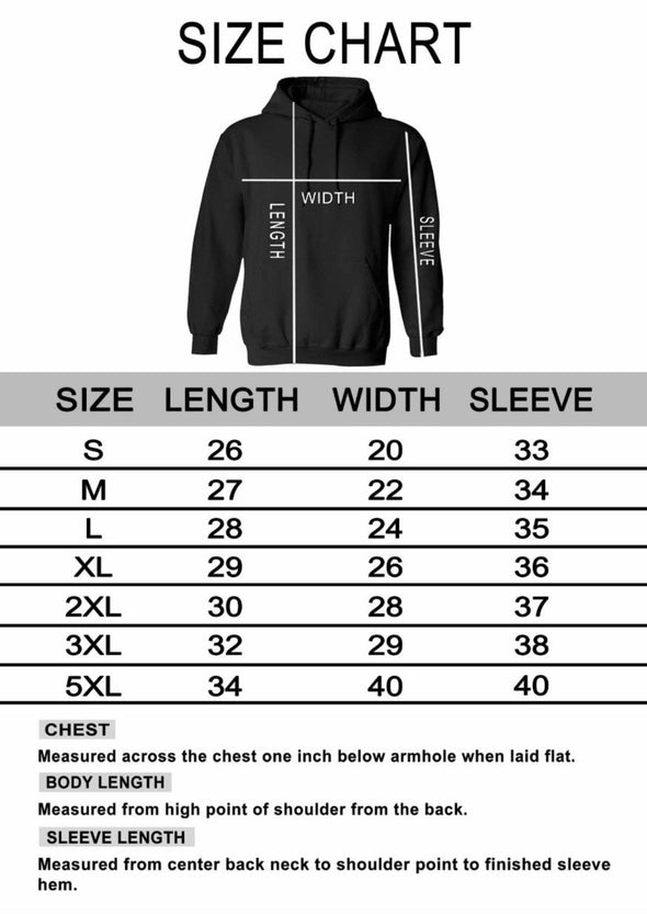 Unisex Wolf Printed Hoodie