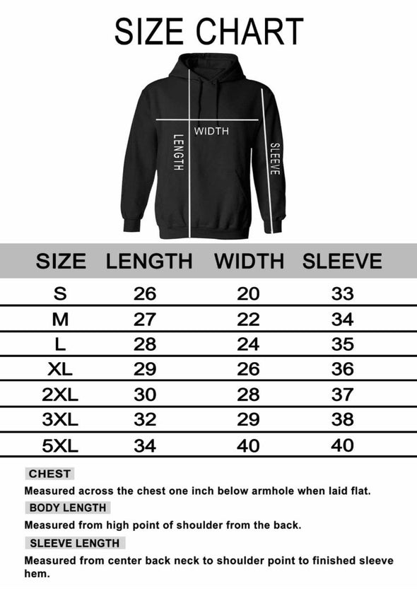 Unisex Heart Printed Hoodie