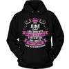 Newly Launched **June Girl Born With Heart On Sleeve** Shirts & Hoodies