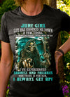 Limited Edition **June Girl I Always Get Up** Shirts & Hoodies