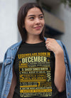 Latest Edition ** Legends Are Born In December** Front Print Shirts & Hoodies
