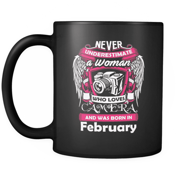 February Women Who Loves Camera Mug