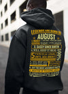 New Edition **Legends Are Born In August** Shirts & Hoodies
