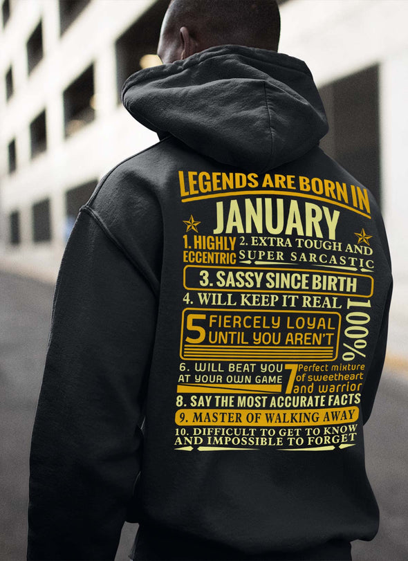 New Edition **Legends Are Born In January** Shirts & Hoodies
