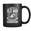 Capricorn Never Underestimate An Old Man Mug