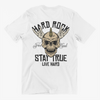 Unisex T-shirt With Fingers Rock Gesture Skull
