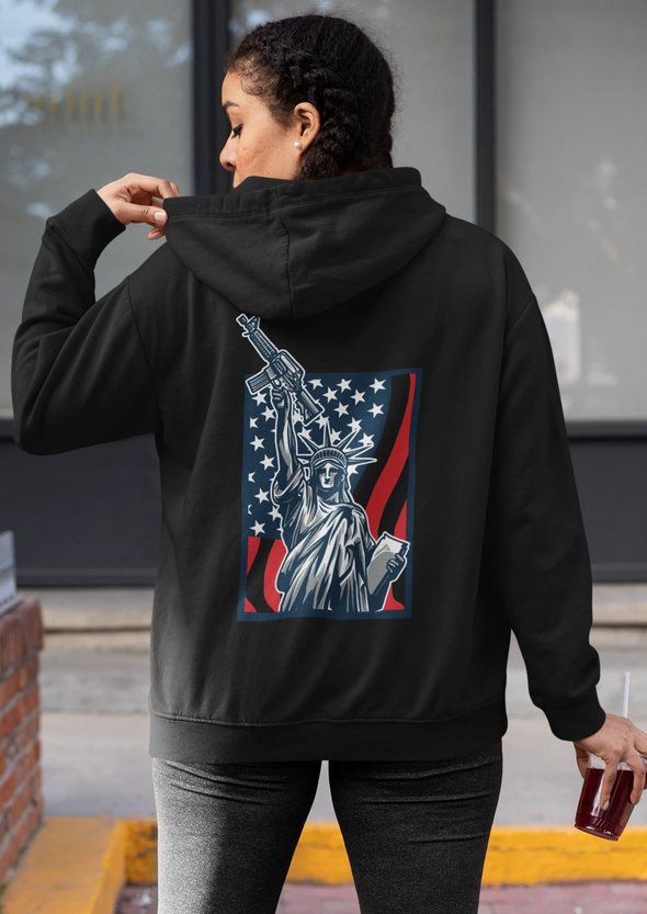 Liberty Printed Unisex Hoodie