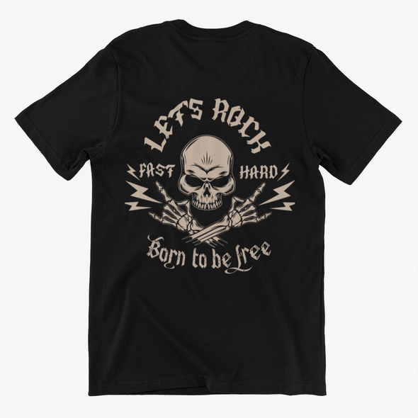 Born To Be Free Skull Unisex T-shirt