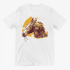 Unisex T-shirt With Horse Print