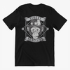 Unisex T-shirt With Monkey Hat Print