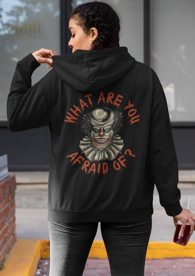 Unisex Scary Clown Printed Hoodie