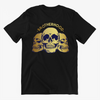 Brotherhood Gold Skull Unisex T-Shirt