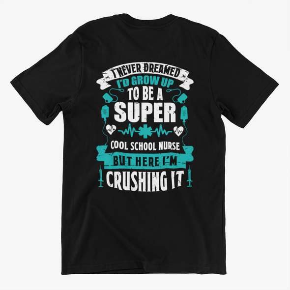 Nurse Typographic Unisex T-shirt