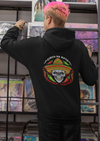 Cinco De Mayo Mexican Skull with Hat Printed Hoodie