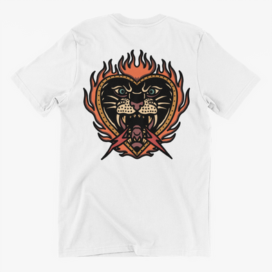 Burning Panther Unisex T-shirt