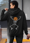 Funny Halloween Skeleton Printed Hoodie