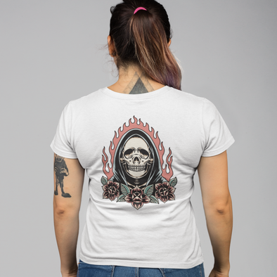 Burning Grim Unisex T-shirt