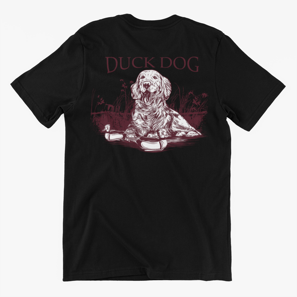 Duck Dog Vintage Printed Unisex T-shirt