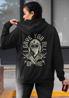 Unisex Skull Bandana Printed Hoodie