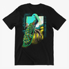 Unisex T-shirt With Peacock Print