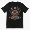 Unisex T-Shirt With Oni Mask Print