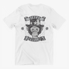 Unisex T-shirt With Monkey Hat Print