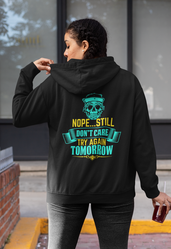 Skull Printed Unisex Hoodie