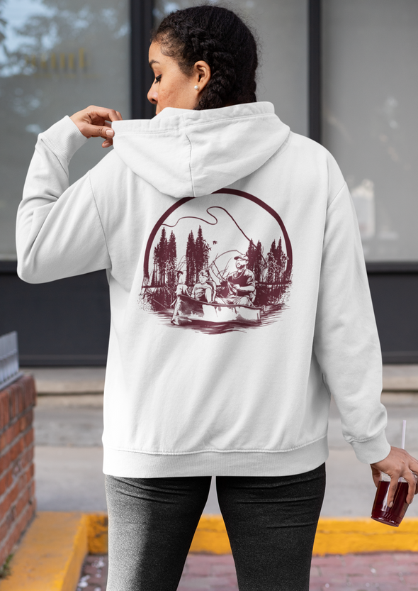 Boat Dog Unisex Printed Hoodie