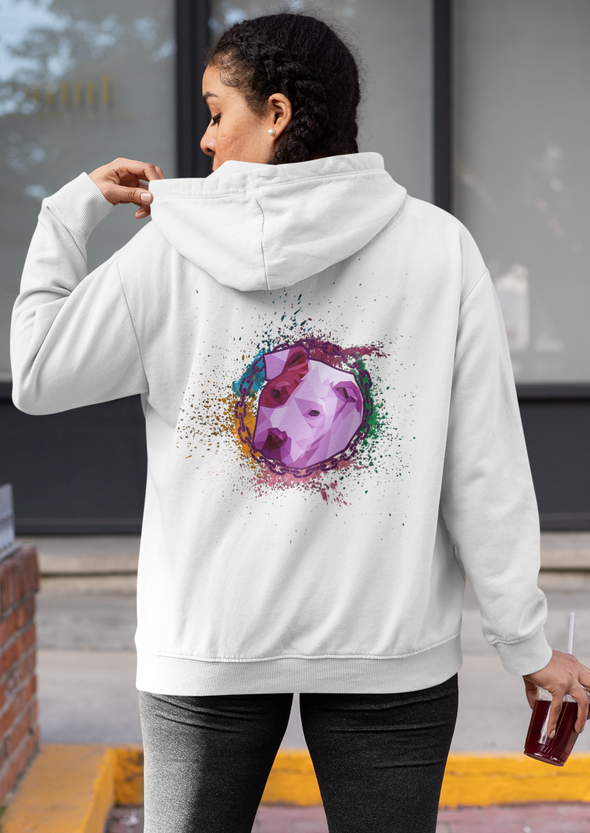 Unisex Pitbull Printed Hoodie