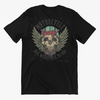 Motocross Skull Biker Unisex T-shirt