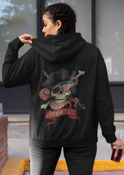 Pirate Unisex Printed Hoodie