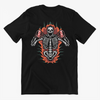 Unisex T-Shirt With Skull Boxing Print