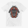 Unisex T-Shirt With Skull Boxing Print