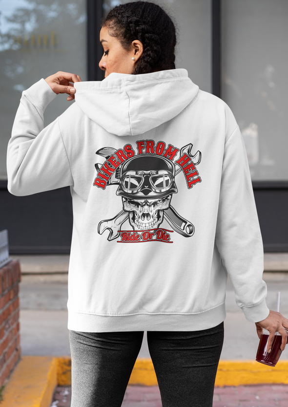 Bikers from Hell Printed Hoodie