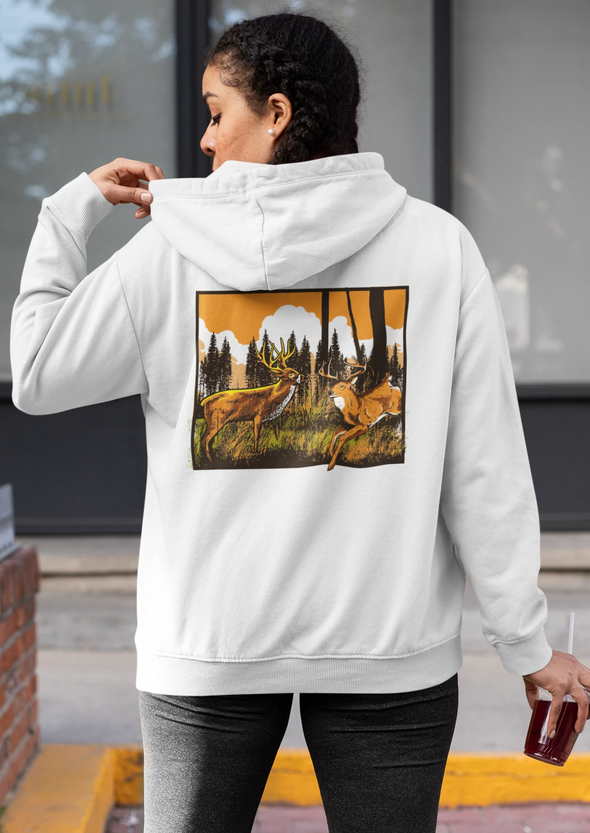 Unisex Hunting Printed Hoodie