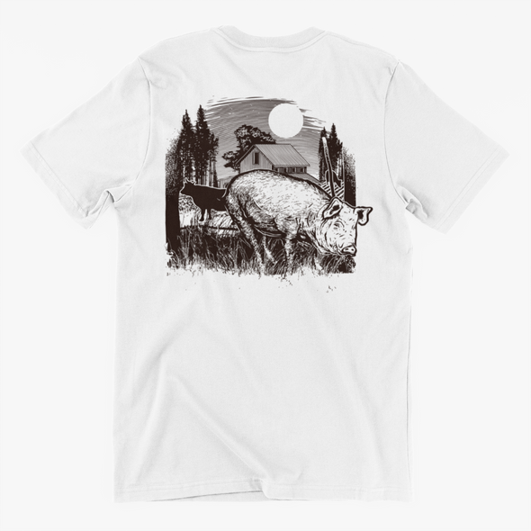 Unique print unisex tee
