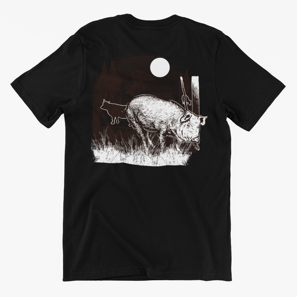 Unique print unisex tee