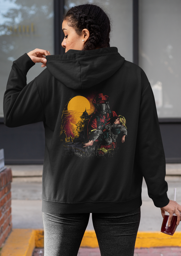 Unisex Firefighters Printed Hoodie