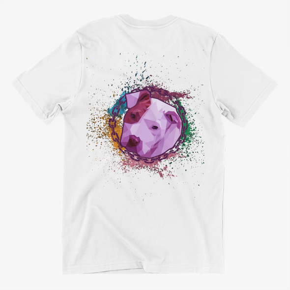 Unisex T-shirt With Pitbull Print