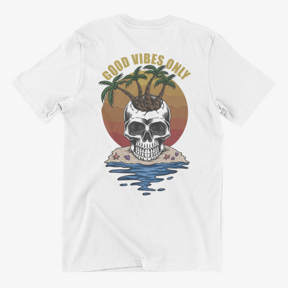 Skull Beach Unisex T-Shirt