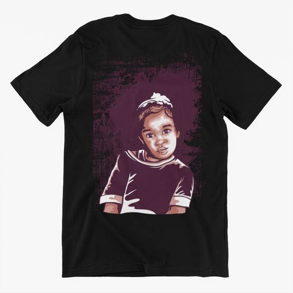 Unisex T-shirt With Frizzy Hair