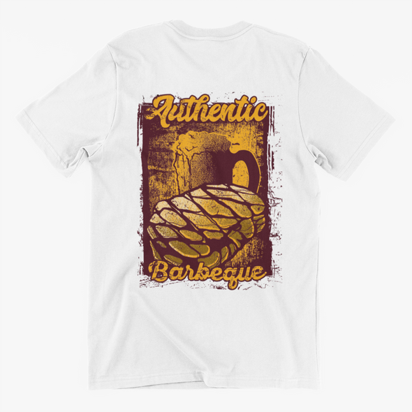 Authentic Barbeque Printed Unisex T-shirt