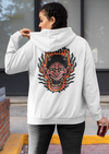 Flaming Oni Unisex Printed Hoodie