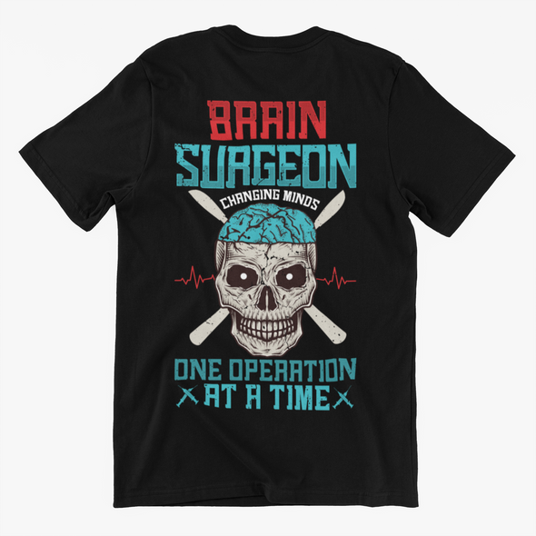 Changing Minds On A Operation Time Skull Printed T-Shirts