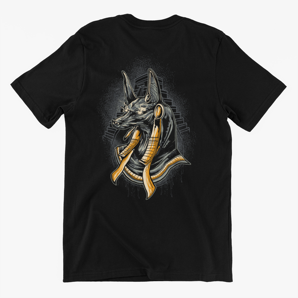 Unisex T-shirt With Anubis Print