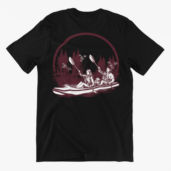 Boat And Dog Unisex T-shirt