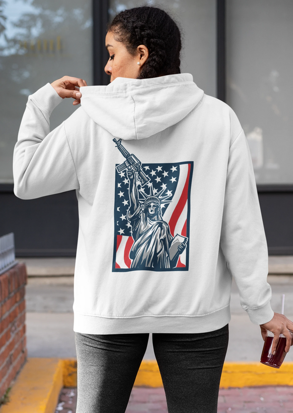 Liberty Printed Unisex Hoodie