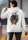 Unisex Rose Panther Printed Hoodie